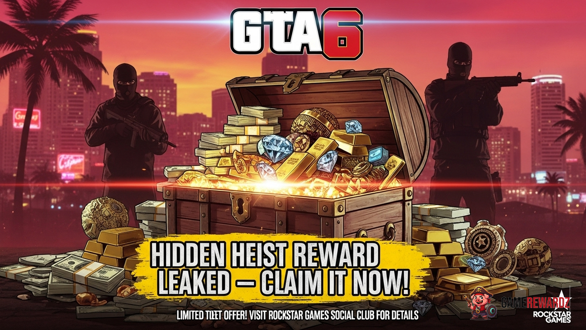 GTA 6: Hidden Heist Reward Leaked – Claim It NOW!